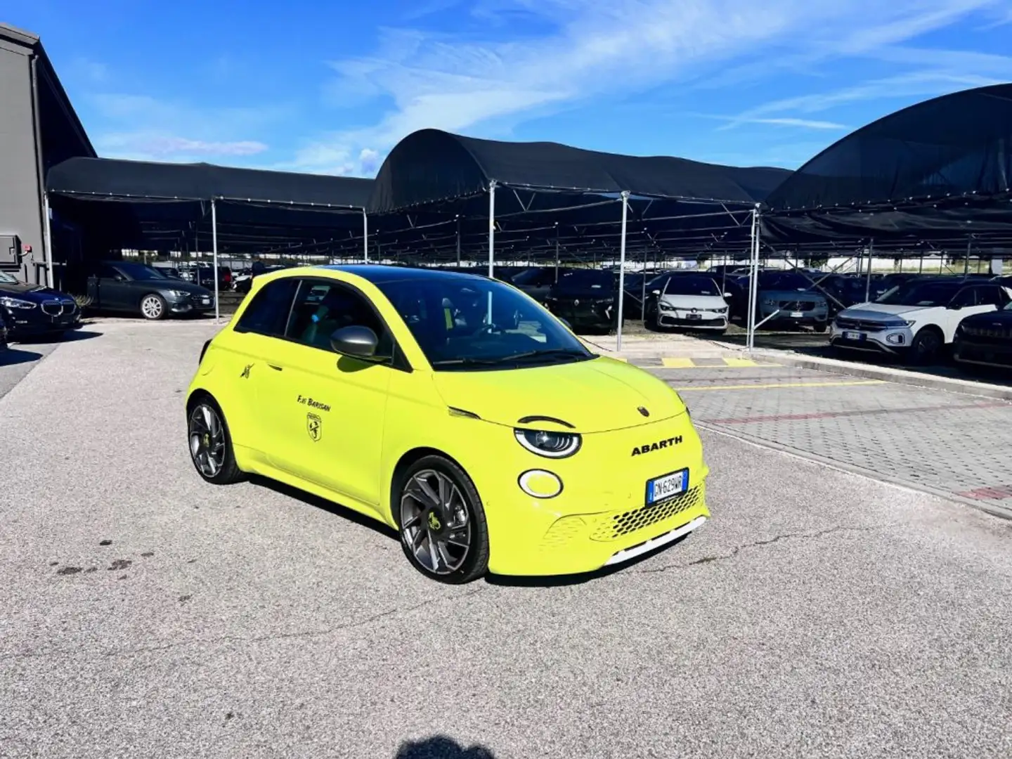 Abarth 500e Turismo / Acid Green Grigio - 2
