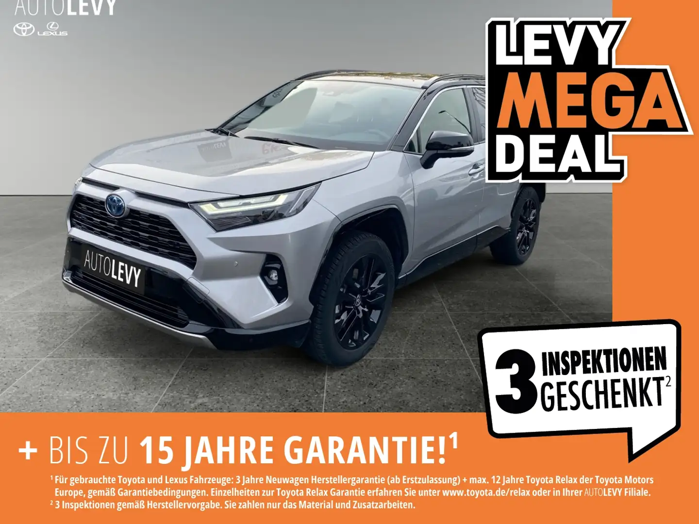 Toyota RAV 4 RAV4 2.5 Hybrid Style Selection FWD *360* Schwarz - 1