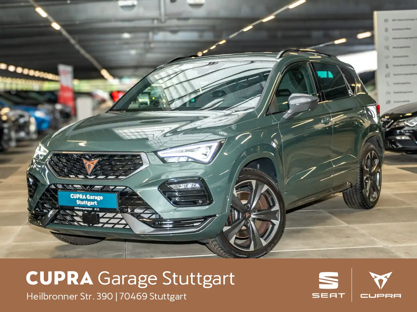 CUPRA Ateca Cupra 2.0 TSI DSG 221kW Grün - 1