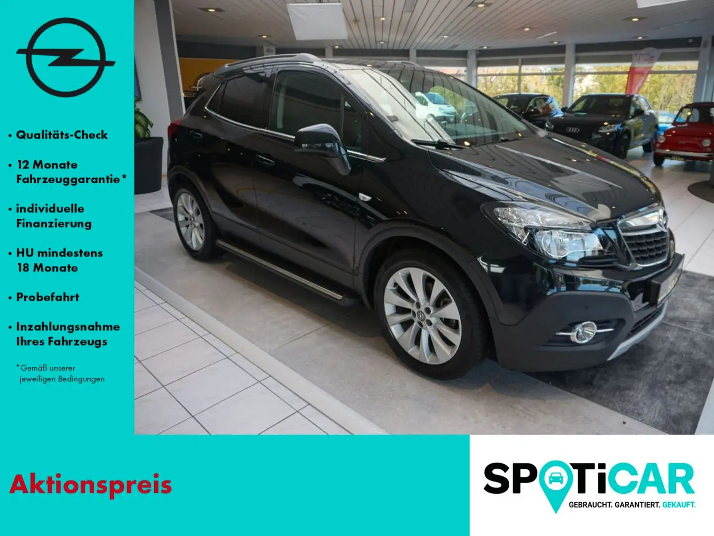 Opel Mokka Innovation AUTOMATIK, BI-XENON, NAVI, PDC Schwarz - 1