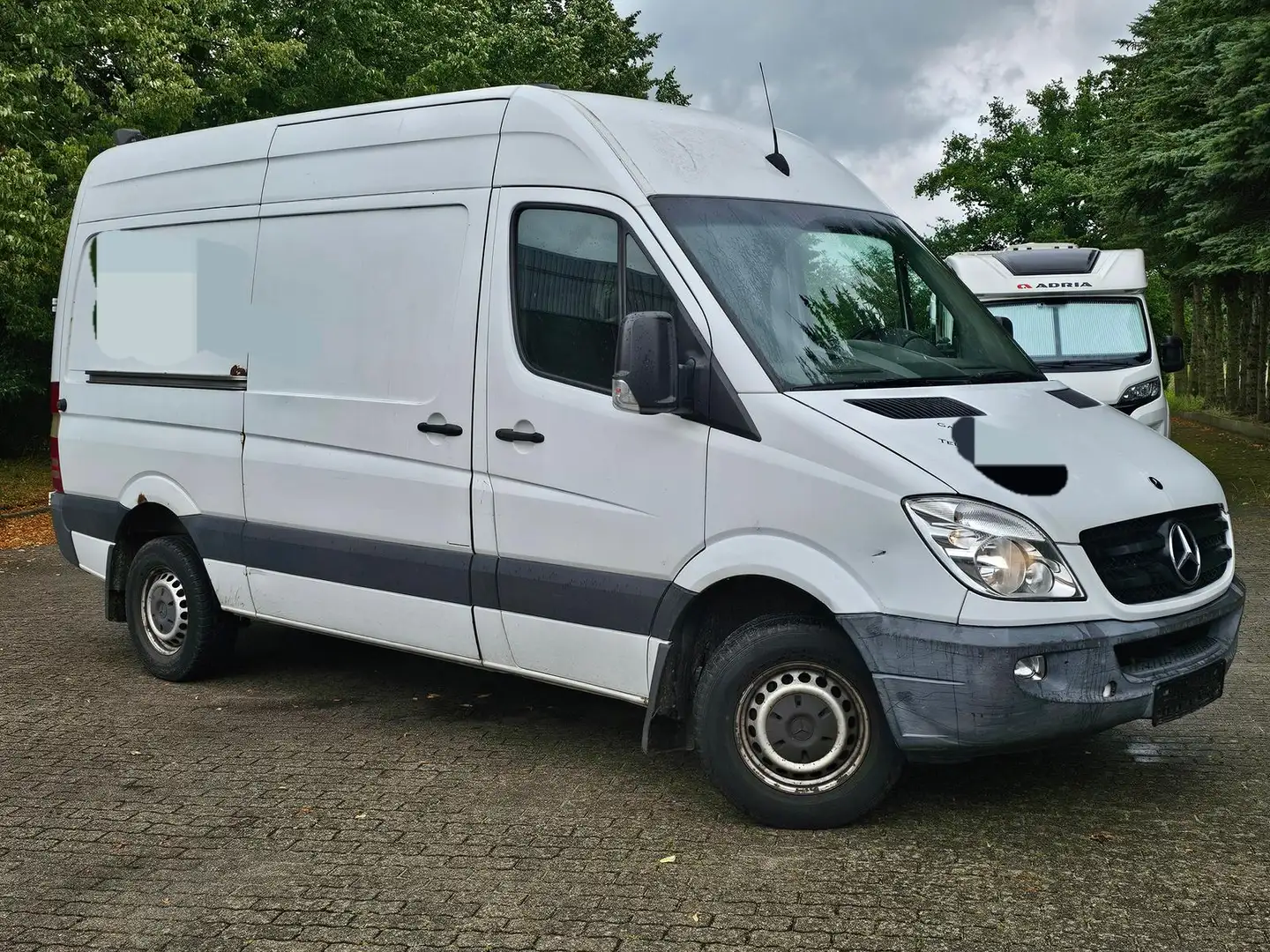 Mercedes-Benz Sprinter 316CDI H2L2~AHK 2,8t/Klima/Schwingsitze Blanco - 2