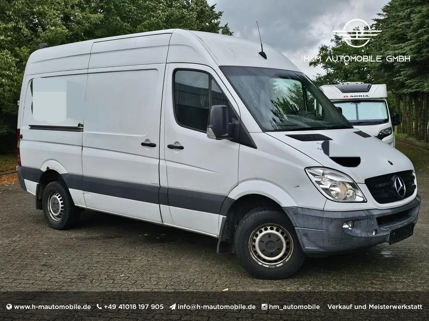 Mercedes-Benz Sprinter 316CDI H2L2~AHK 2,8t/Klima/Schwingsitze Blanco - 1