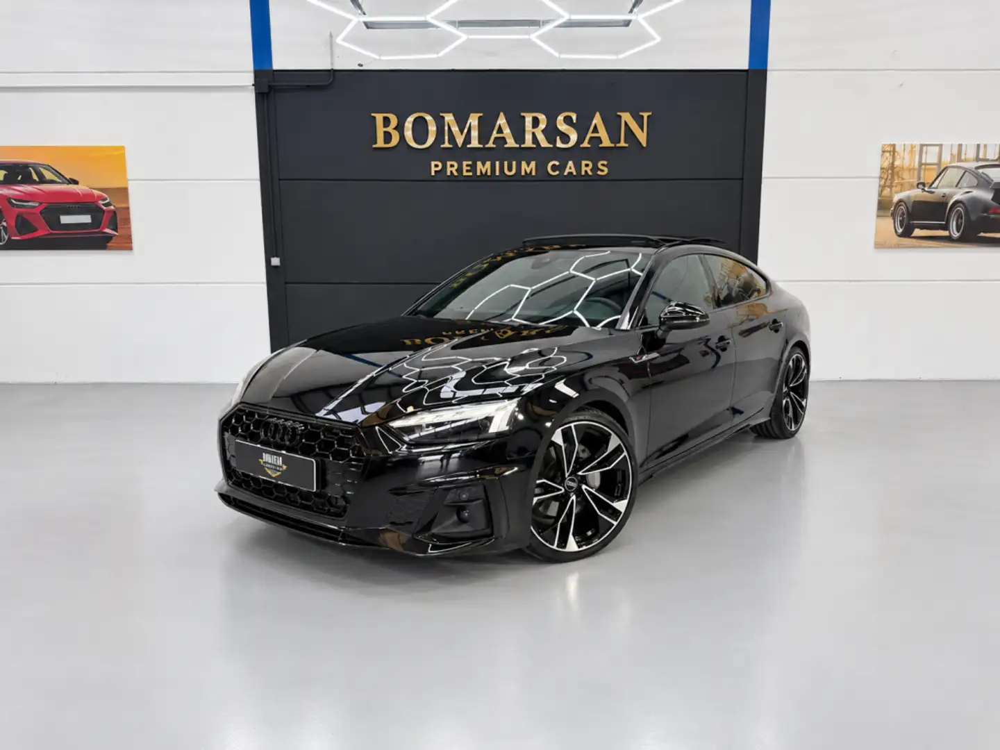 Audi A5 Sportback 40 TDI Black line S tronic Negro - 1