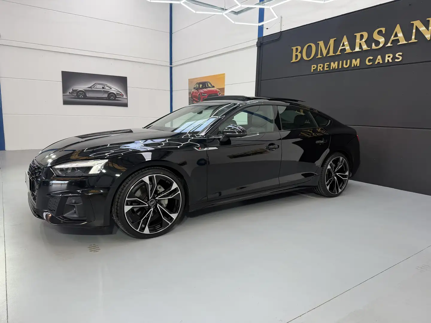 Audi A5 Sportback 40 TDI Black line S tronic Negro - 2