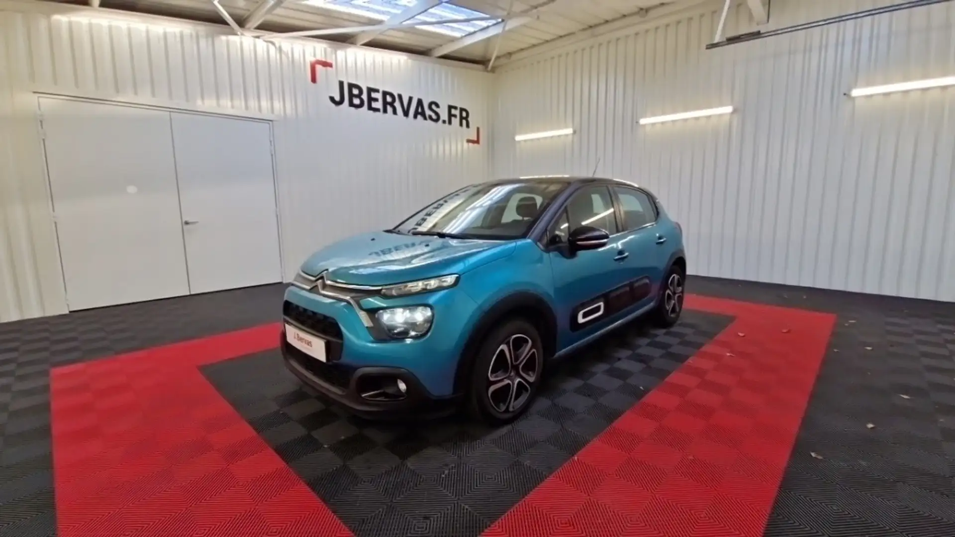 Citroen C3 BlueHDi 100 S&amp;S BVM Shine Bleu - 1