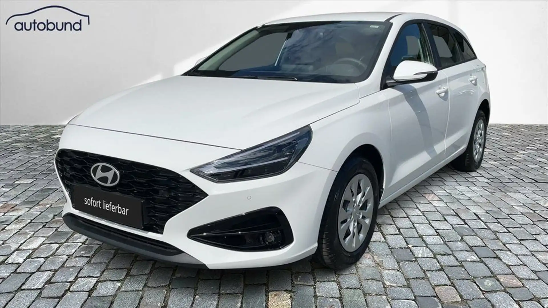 Hyundai i30 III CW 1,5 DPI Comfort DAB Klima Tepomat Blanc - 1