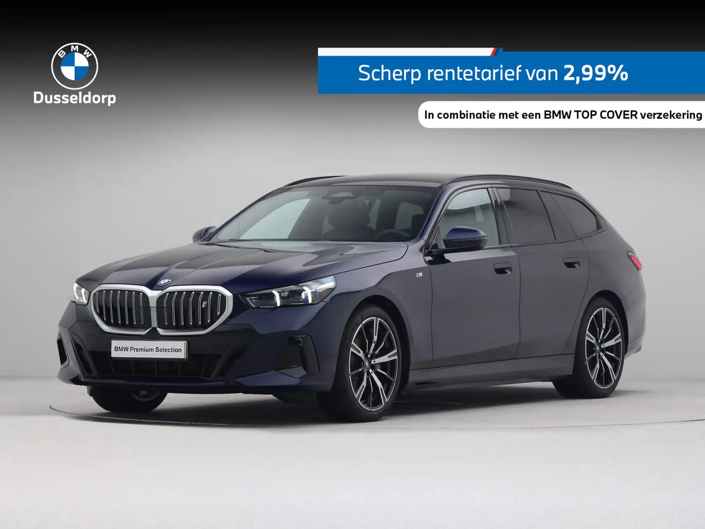 BMW i5 Touring eDrive40 M Sport Edition 84 kWh Blauw - 1