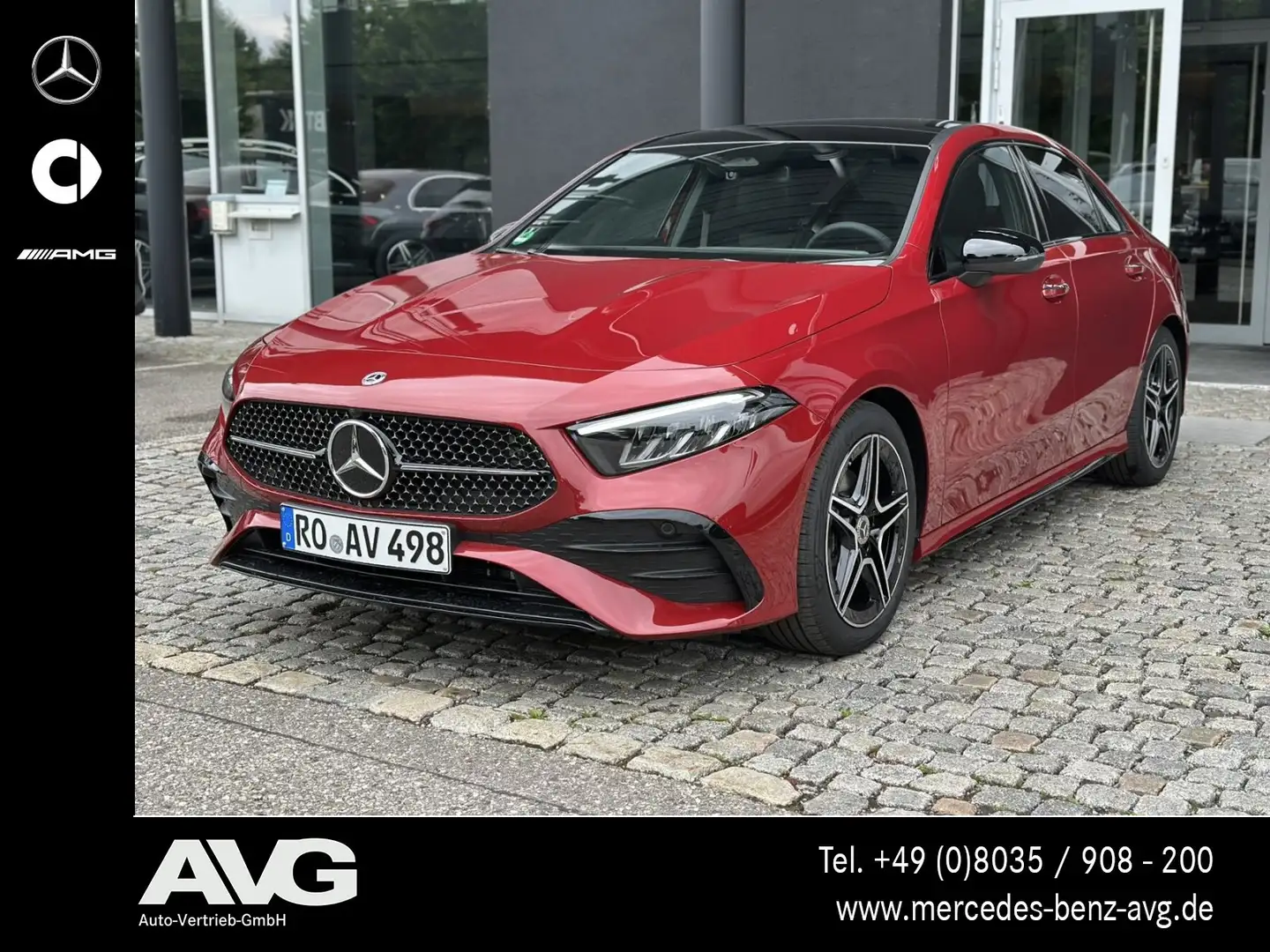 Mercedes-Benz A 200 A 200 Lim AMG Special Pano Stndhzg Sound Night LED Rot - 1