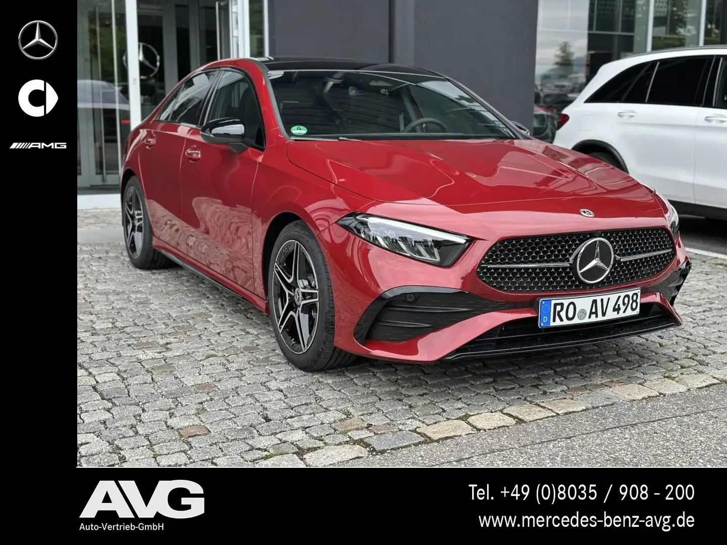 Mercedes-Benz A 200 A 200 Lim AMG Special Pano Stndhzg Sound Night LED Rot - 2
