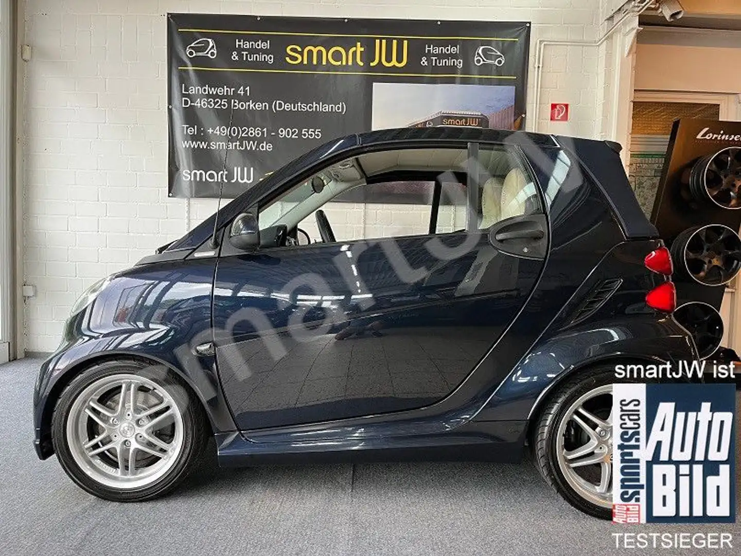 smart forTwo fortwo Brabus Tailor Made Nr. 3 von 25 Stück Bleu - 1