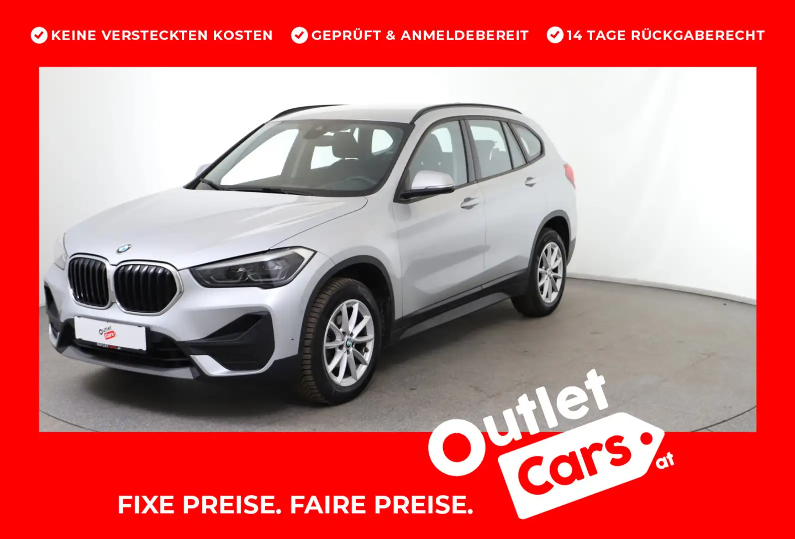 BMW X1 sDrive16d Argento - 1