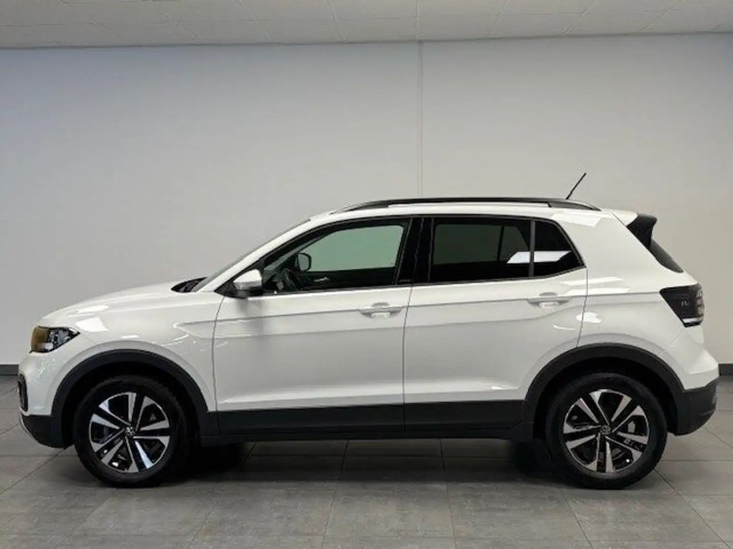 Volkswagen T-Cross United 1.0 TSI, Climatr.,Navi,ACC,Sitzhz Blanc - 2