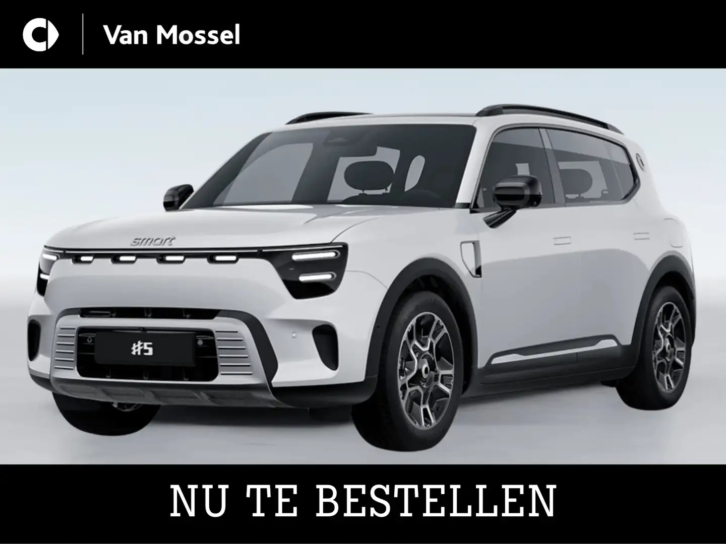smart #5 Pro+ / Verwarmd stuurwiel/ Keyless entry/ 13-inch Wit - 1