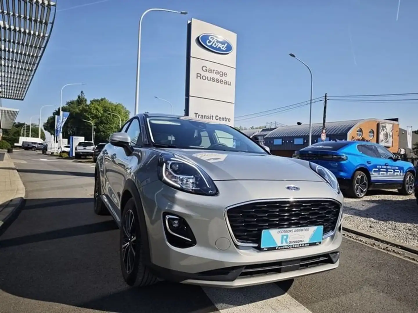 Ford Puma 1.0 Ecoboost 125cv  mHEV BVM Titanium Design Silber - 1