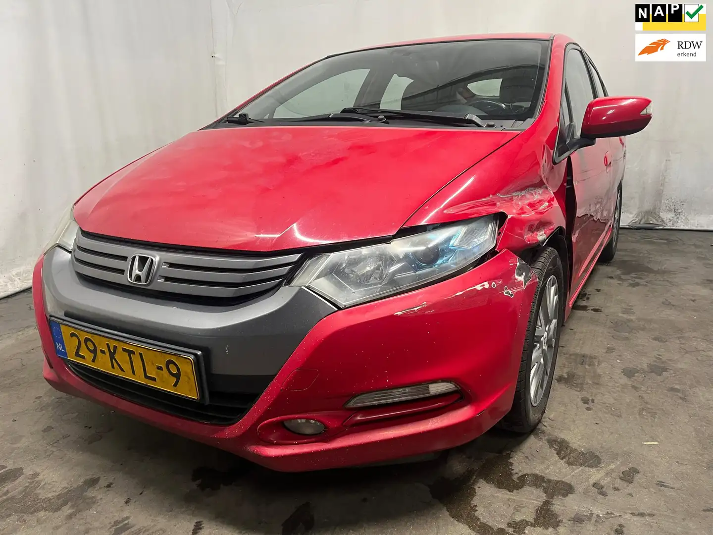 Honda Insight 1.3 Elegance SCHADEAUTO!! Rot - 1