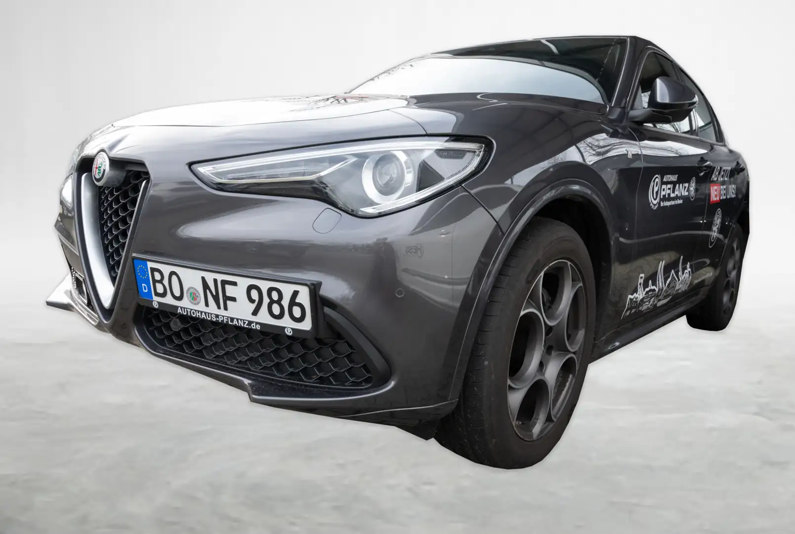 Alfa Romeo Stelvio Ti 2.0 Turbo 16V 280 AT8 ASSISTENZ-PAKET *AKTION* Gri - 1