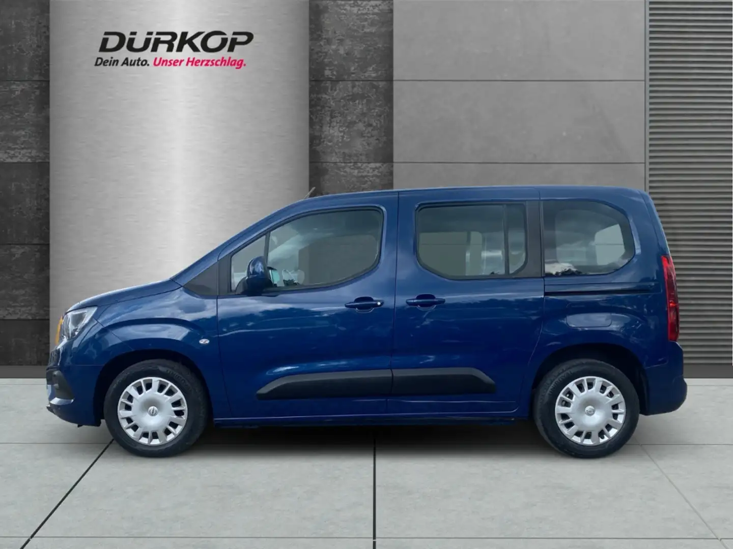 Opel Combo Life E 1.2 EU6d Edition Turbo Navi-Pro 2-Zonen-Klimaaut Синій - 2