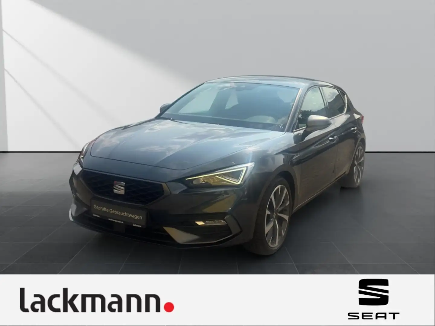 SEAT Leon 1.5 FR *Navi*LED*CarPlay*DCC*Kessy*L*ACC* Gris - 1