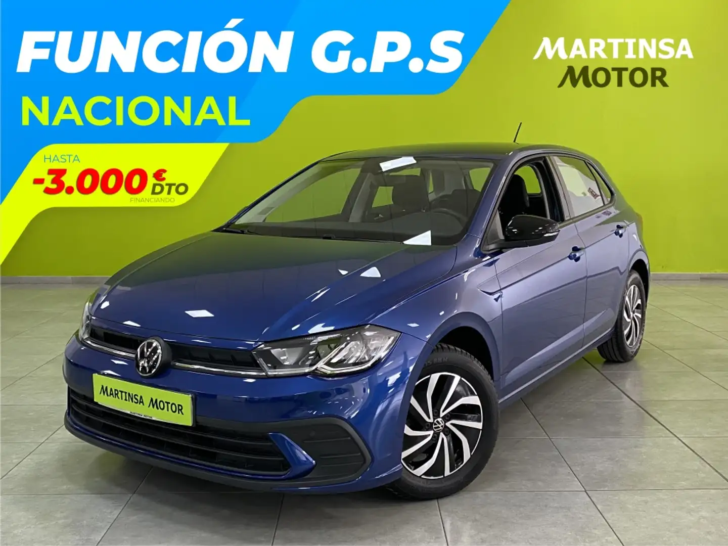 Volkswagen Polo 1.0 TSI Life 70kW Azul - 1