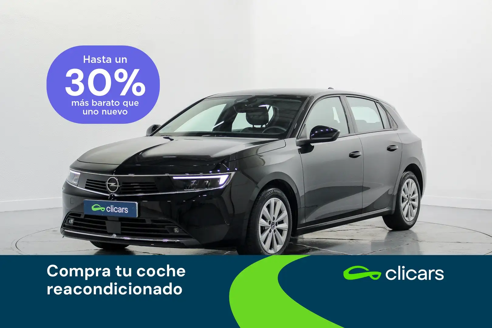 Opel Astra 1.2T XHT S/S Edition 130 Negro - 1