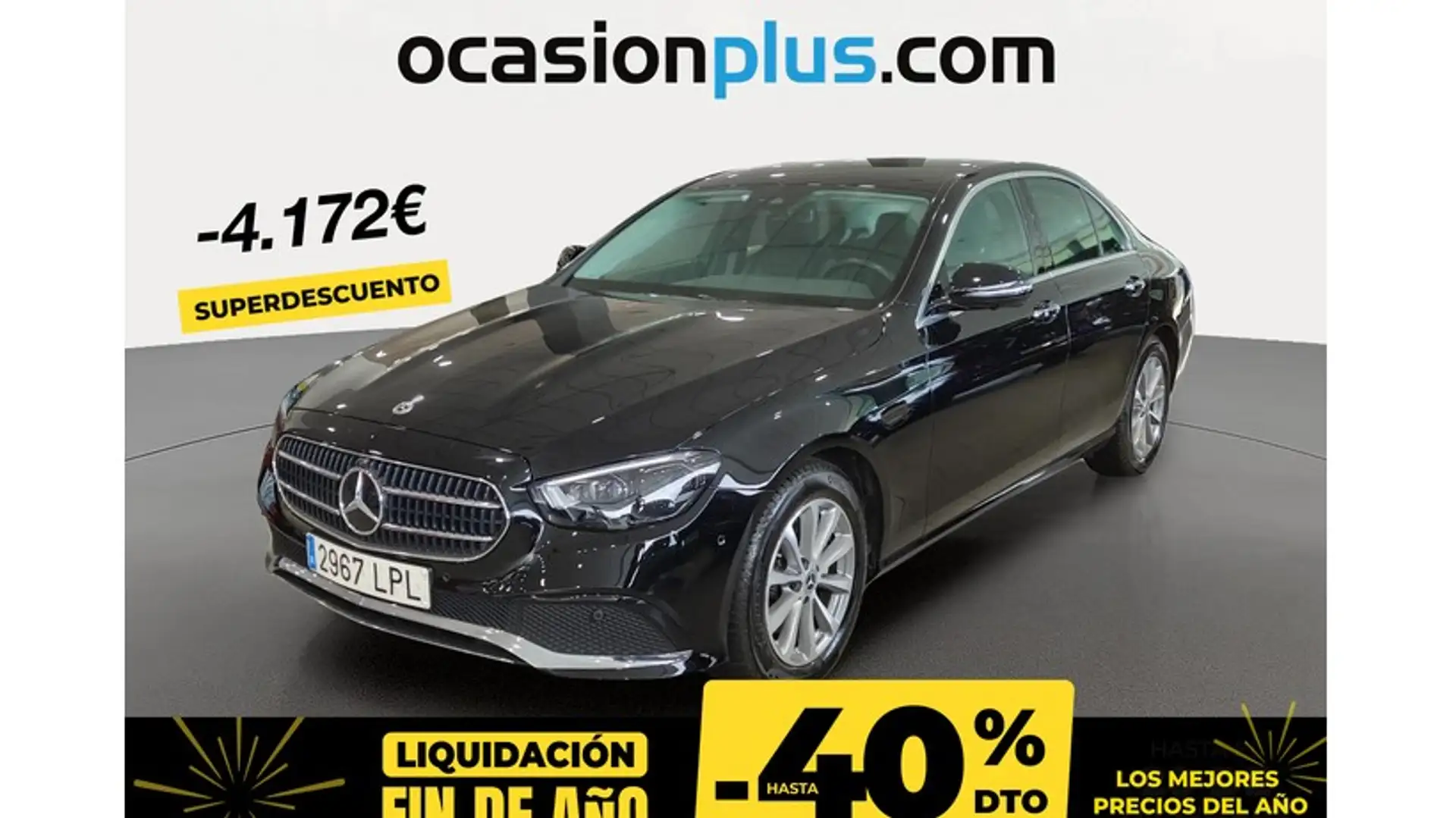 Mercedes-Benz E 220 220d 4Matic 9G-Tronic Negro - 1