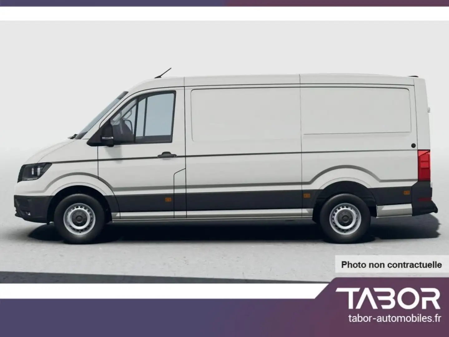 Volkswagen Crafter 35 2.0 TDI 140 AT8 L3H2 DigC Blanc - 2