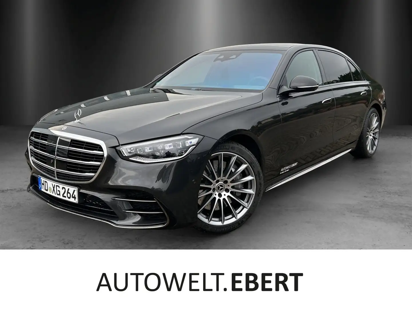 Mercedes-Benz S 350 d 4M lang AMG Standhzg PANO Burme 20" 360° Šedá - 1