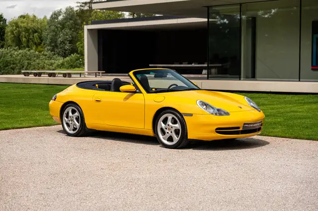 Porsche 996 C2 CABRIO/SPEEDGELB/C00/100% ORIGINAL/HARDTOP
