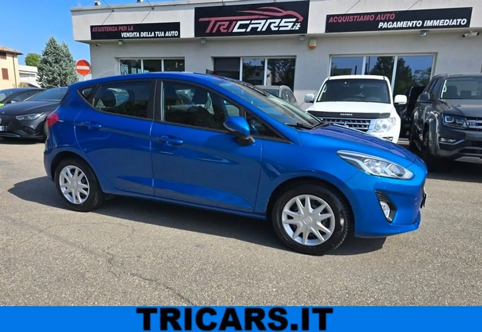 Ford Fiesta 1.1 85 CV 5 porte NEOPATENTATI PERMUTE Blu/Azzurro - 1