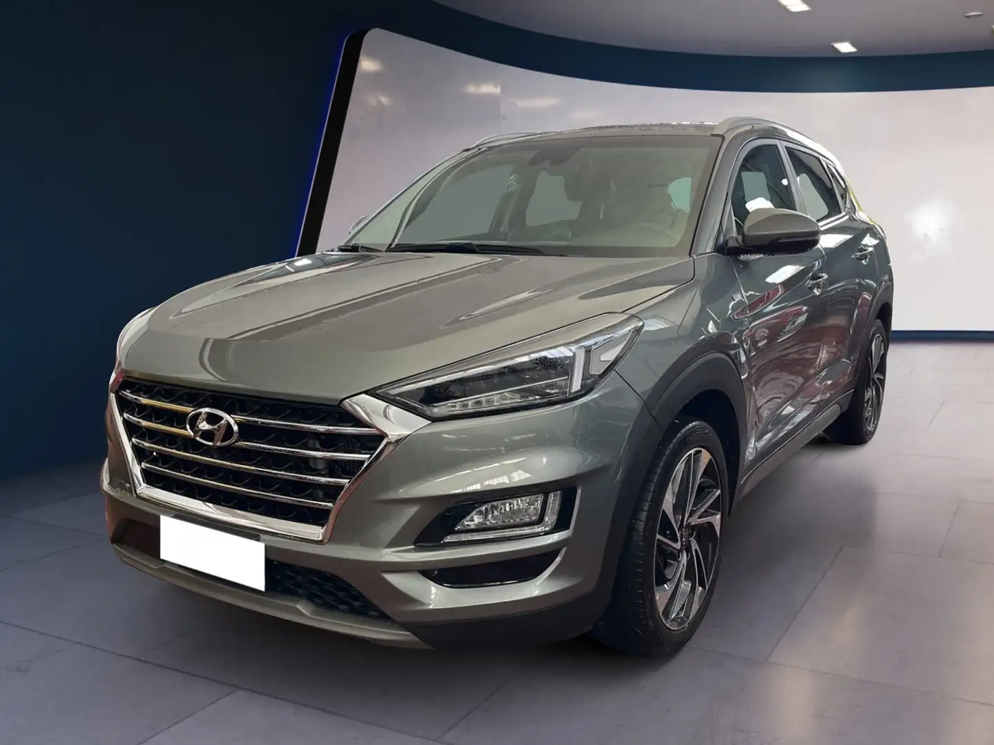Hyundai TUCSON II 2018 1.6 crdi 48V Exellence 2wd 136cv dct my20 Gris - 1