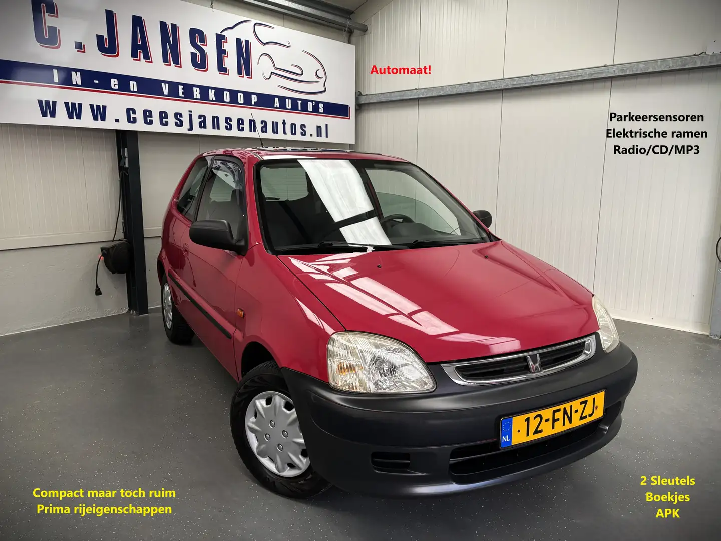 Honda Logo 1.3i CVT - Automaat! Rouge - 1