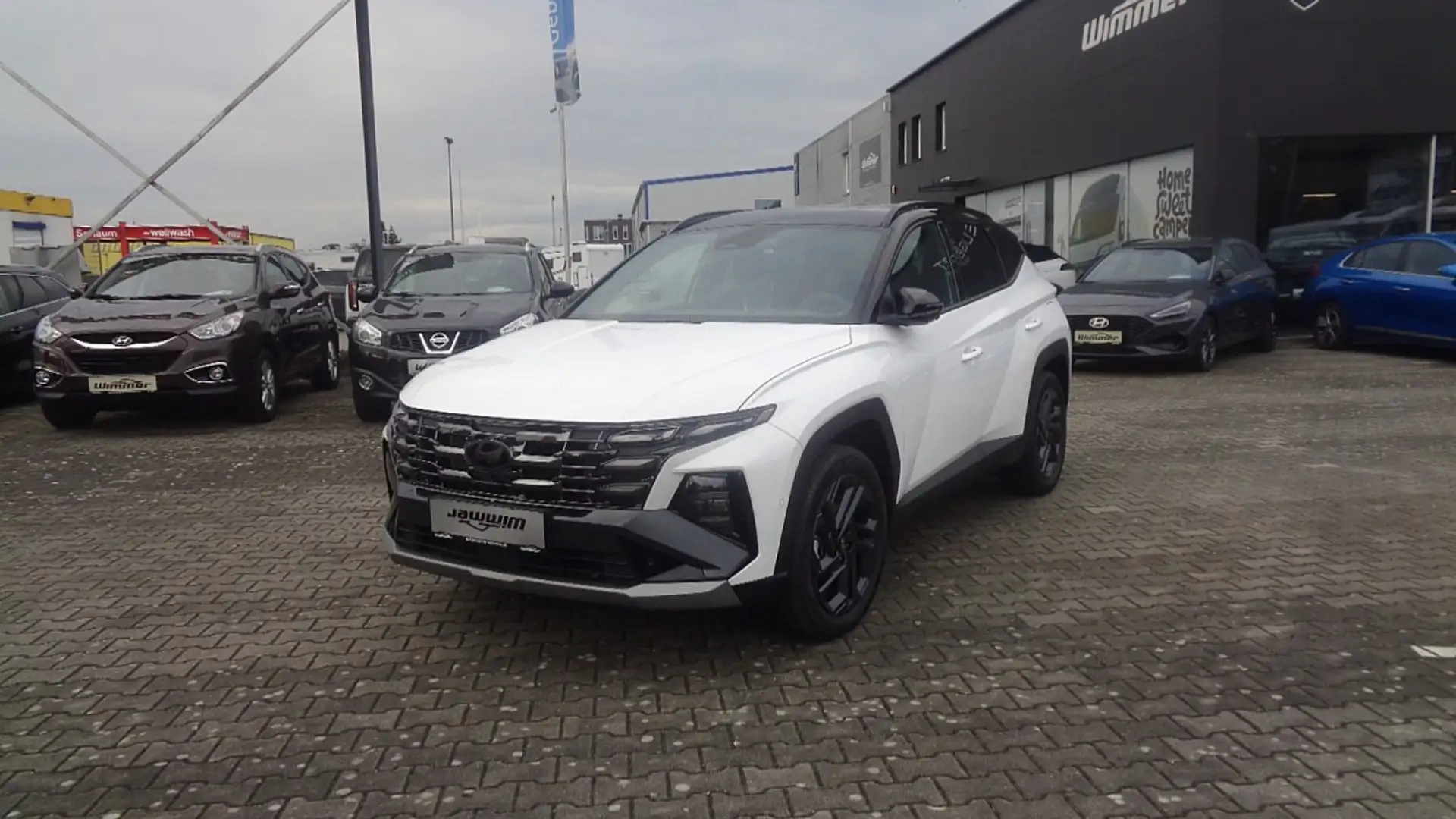 Hyundai TUCSON Tucson 1,6 T-GDI PHEV 4WD 20th Anniversary Aut. Weiß - 1