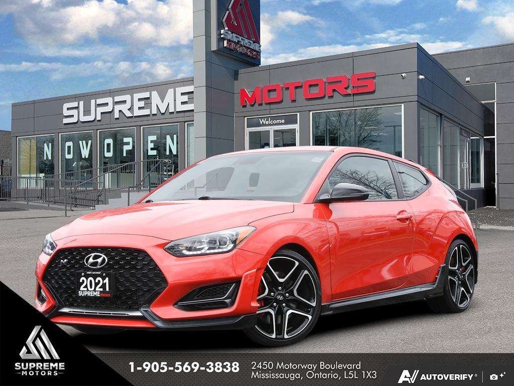 2021 Hyundai Veloster / NO ACCIDENT / NAVI / CARPLAY / BSM / HTD SEATS