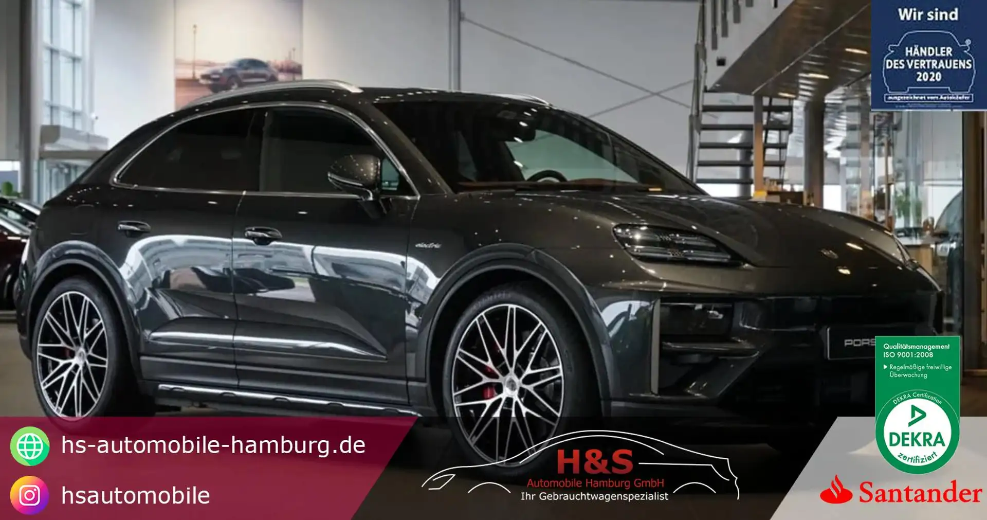 Porsche Macan Electric Turbo Grau - 1