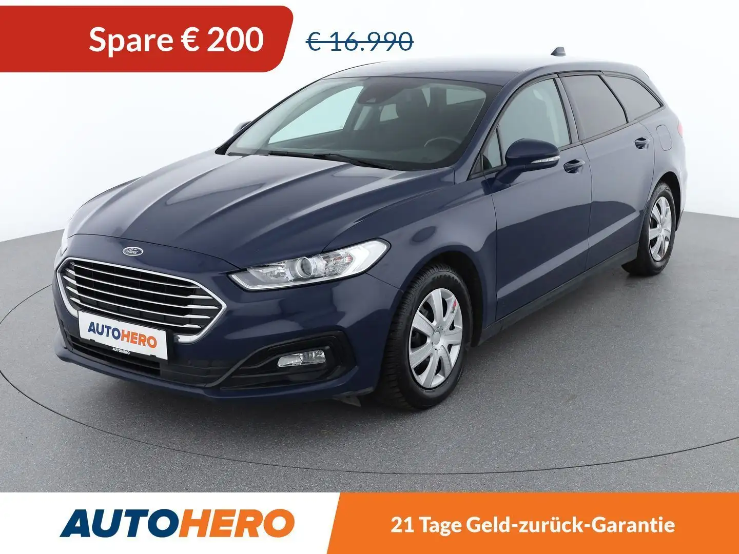 Ford Mondeo 2.0 TDCi EcoBlue Trend *NAVI*SPUR*TEMPO*2-ZONEN* Blau - 1