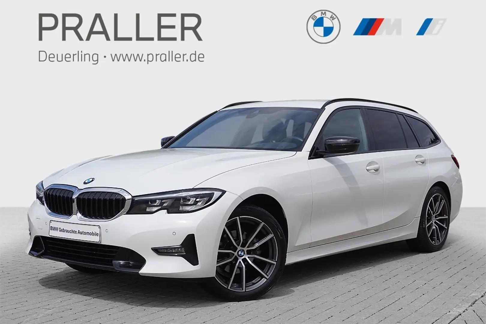 BMW 318 i Touring Sport Line Autom AHK DrivingAssistant M- Weiß - 1