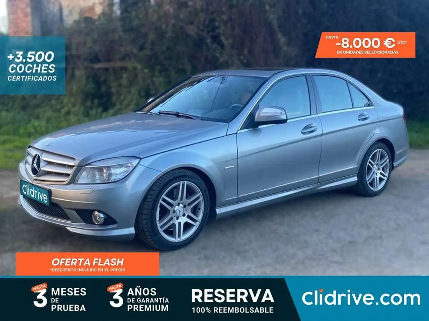 Mercedes-Benz C 350 Avantgarde 7G Gris - 1