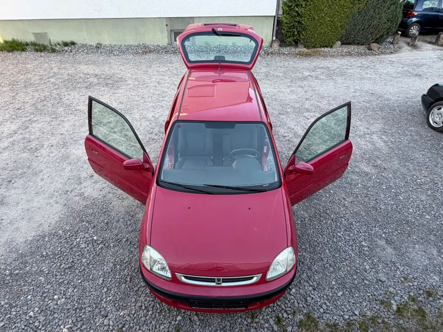 Honda Logo 1.3i CVT**AUTOMATIK**TÜV NEU**EURO 4**ALU** Rot - 1