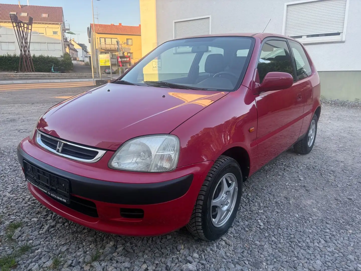 Honda Logo 1.3i CVT**AUTOMATIK**TÜV NEU**EURO 4**ALU** Rot - 2