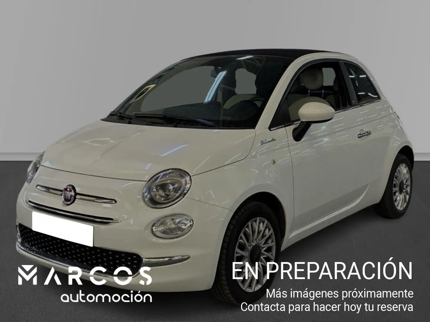 Fiat 500C 1.0 Hybrid Dolcevita 52kW Blanco - 1