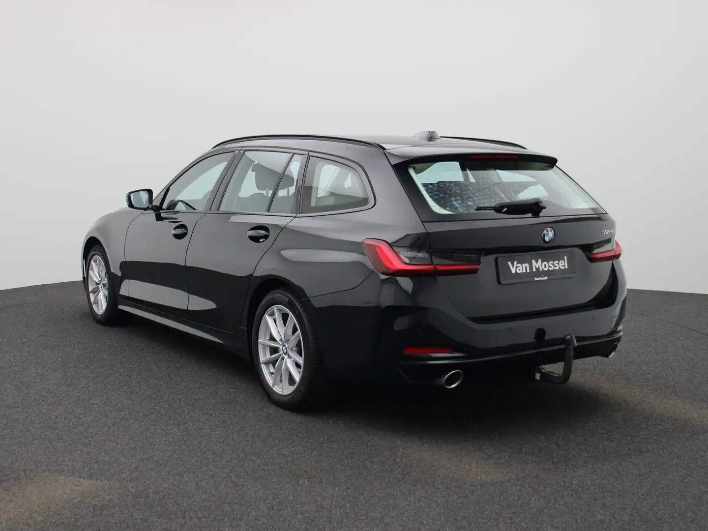 BMW 318 3 Reeks Touring 318dA (110 kW) Noir - 2