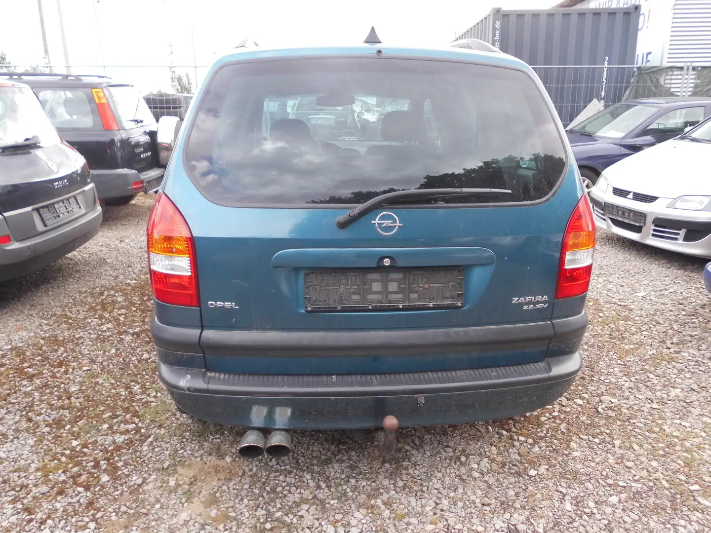 Opel Zafira 2.2 Elegance 7 Sitzer Klima Automatik Blauw - 1