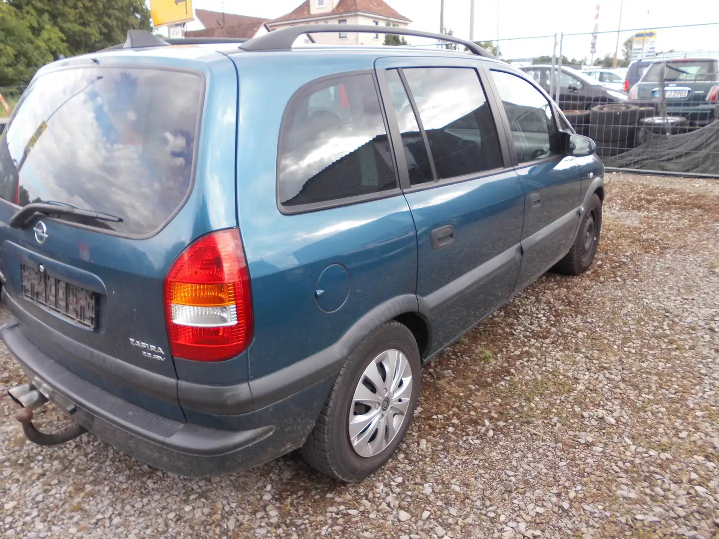 Opel Zafira 2.2 Elegance 7 Sitzer Klima Automatik Blauw - 2