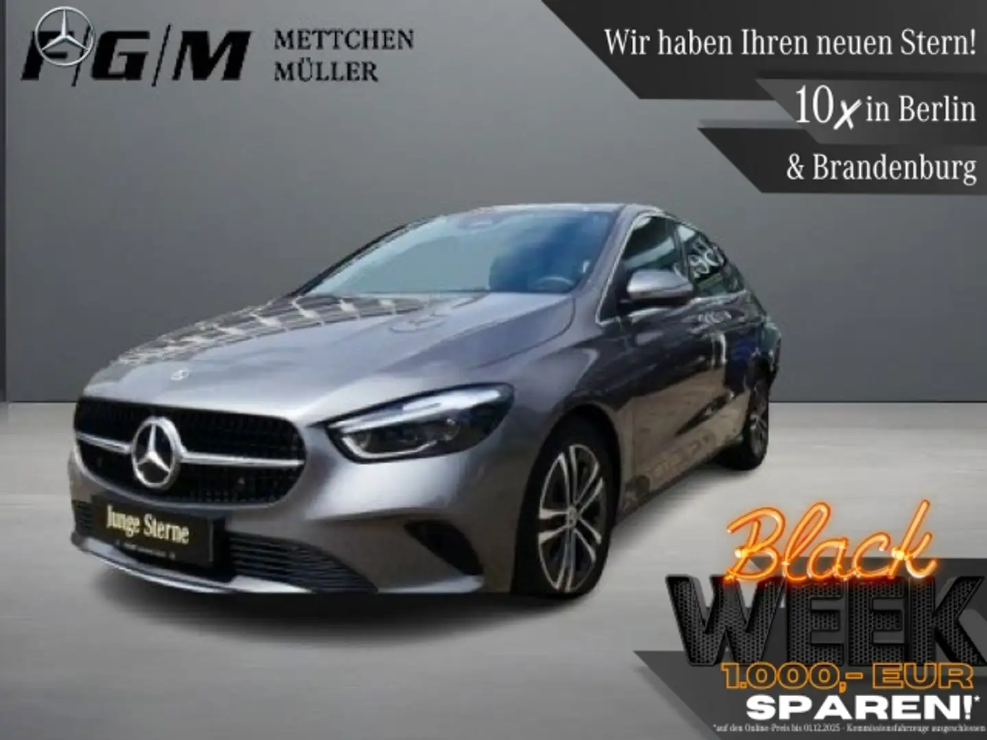 Mercedes-Benz B 250 4M MBeam|Sitzhz|EASY-PACK|Kam|CarPlay Gris - 1