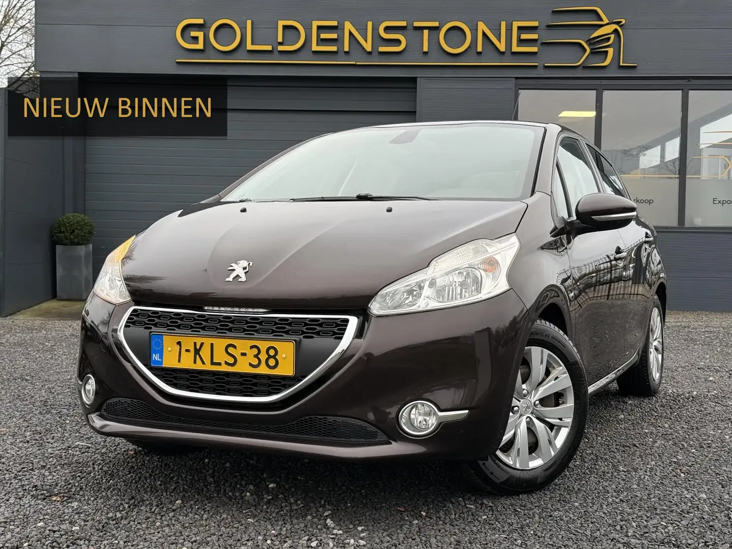 Peugeot 208 1.2 VTi Envy 2e Eigenaar,Navi,Clima,Cruise,Pdc,5 D Braun - 1