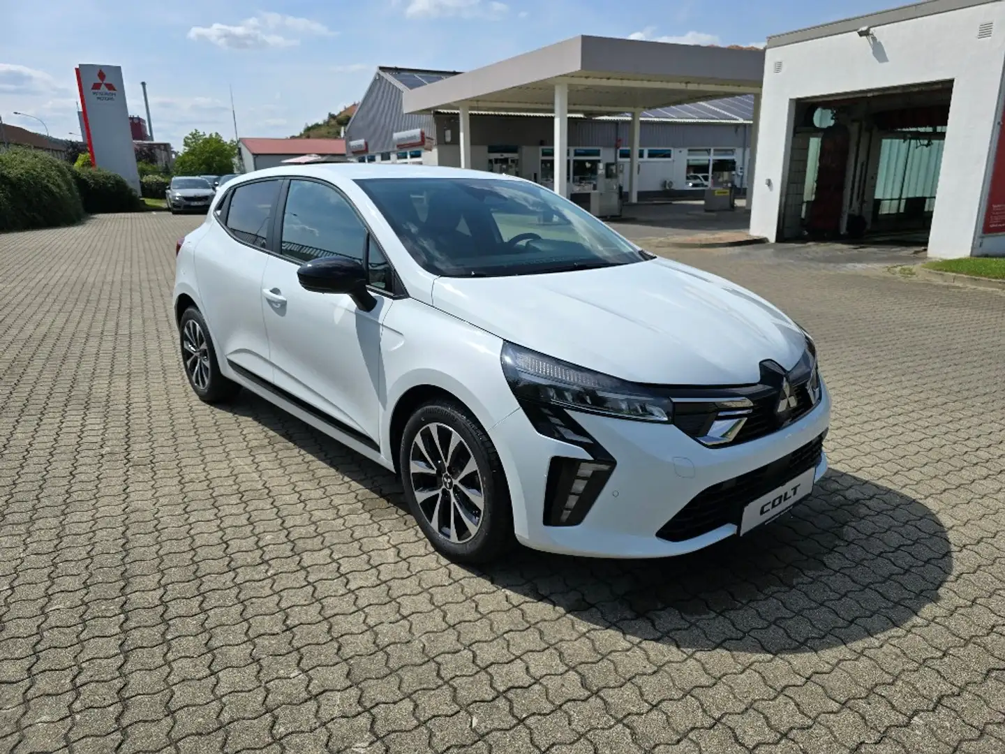 Mitsubishi Colt PLUS 1.0 T-Benziner 6-Gang Blanc - 1