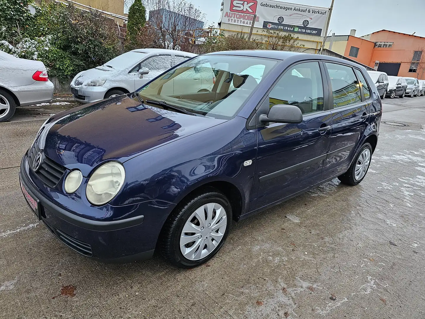 Volkswagen Polo 4-Türig  Mit Neue TÜV&AU Blau - 1
