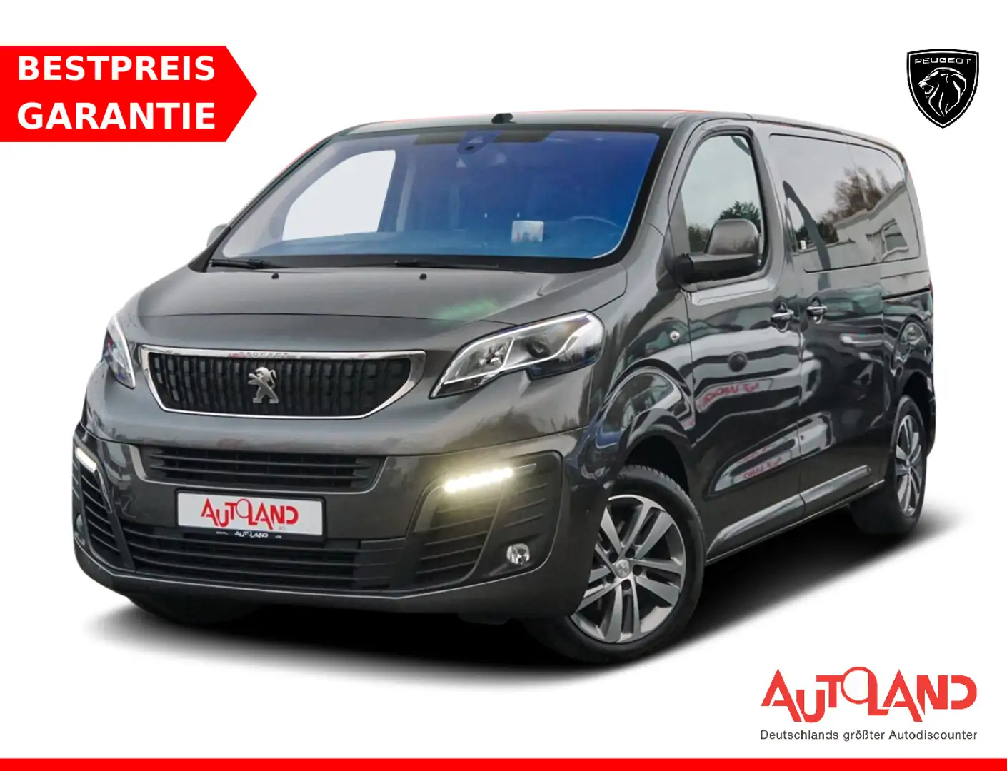 Peugeot Traveller 2.0 Blue-HDi Allure L2 8-Sitzer Leder Gri - 1