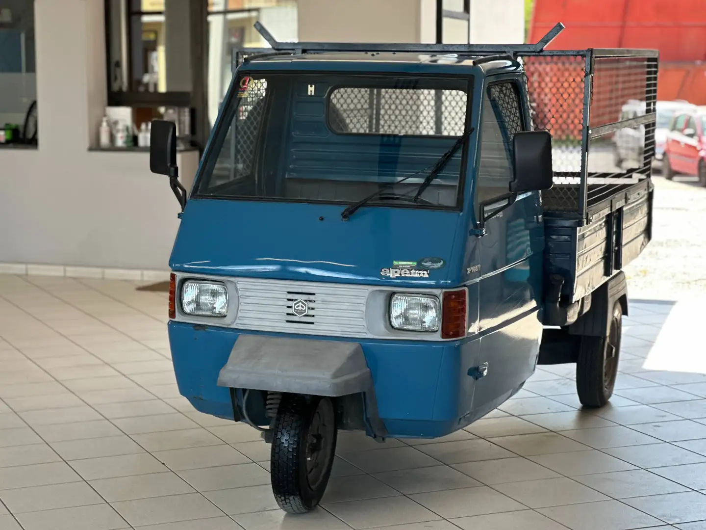 Piaggio Ape cassone ribaltabile Blau - 2