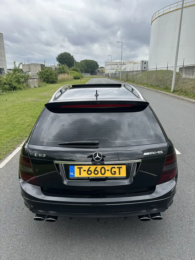 Mercedes-Benz C 63 AMG V8 510 PK | MILTEK | MAXTON | Full Fekete - 2